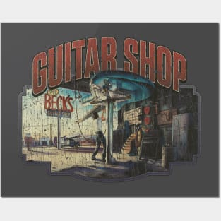 Beck's Guitar Shop 1989 Posters and Art